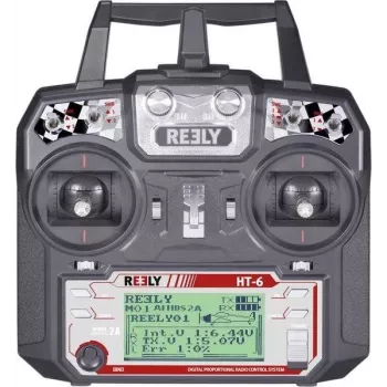 Reely HT-6 6-kanaals 2,4 GHz AFHDS radiosysteem met ontvanger 1310037