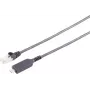 S CONN MAXIMUM CONNECTIVITY USB-C naar RJ45 Gigabit LAN-adapterkabel 1,5m zwart (13-51155)