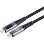 S CONN MAXIMUM CONNECTIVITY USB-C oplaadkabel, 2.0, 240W PD, A/V/W display, 2m (14-59035)