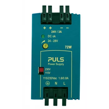 PULS MiniLine ML70.100 DIN-rail voeding 24V DC 3A 72W