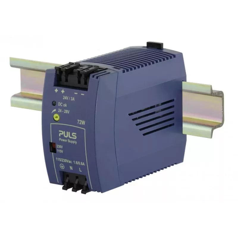 PULS MiniLine ML70.100 DIN-rail voeding 24V DC 3A 72W