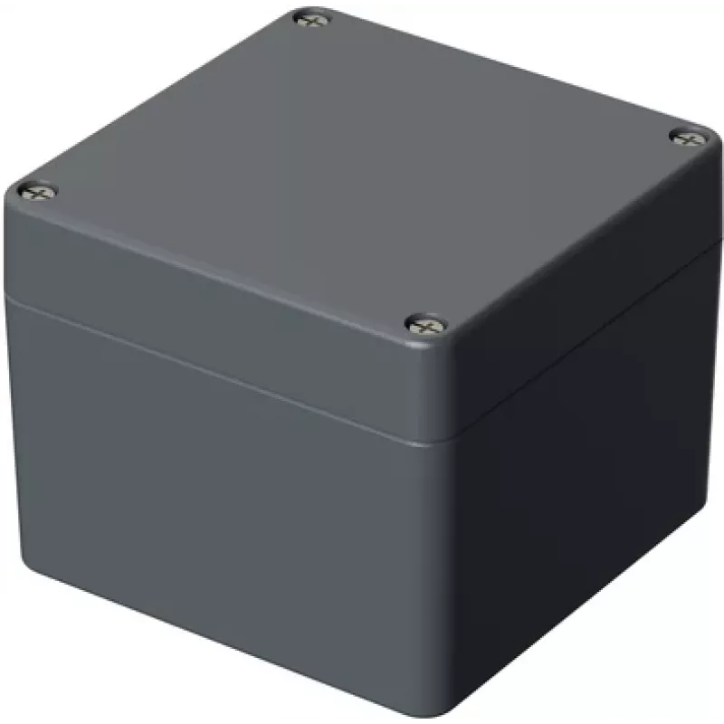 Bopla universele behuizing 100 x 100 x 81 mm aluminium zilvergrijs (RAL 7001) A 116 01116000.H