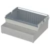 Bopla RCP 2500 regelaarbehuizing, 257 x 217 x 132,5 mm, ABS/polycarbonaat, lichtgrijs 41250109