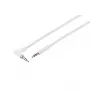 S CONN maximum connectivity audiokabel 3,5mm TRS haaks naar recht wit 1,2m 14-07126