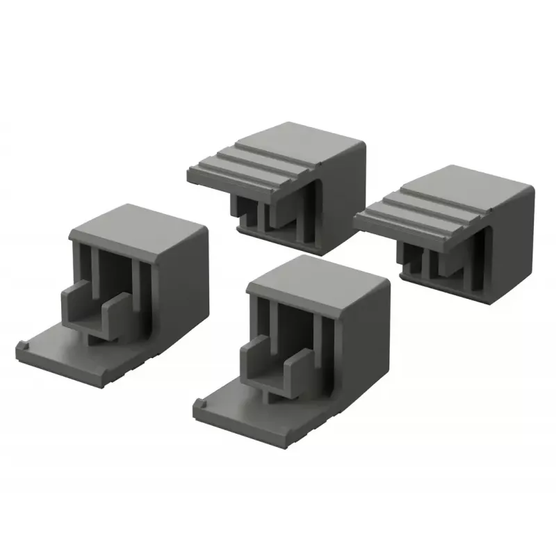 Bopla ULTRAMAS behuizingsvoeten lichtgrijs RAL 7035 TPE 4-pack (56012000)