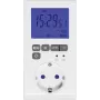Sygonix digitale tijdschakelaar met weekprogramma, 3680 W, IP20, countdown- en timerfunctie