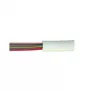S CONN MAXIMUM CONNECTIVITY telefoonkabel per meter, 6-aderig, plat, wit, 100 m 76117-