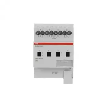 ABB SA/S4.10.2.2 KNX schakelactor, 4-kanaals, 10 A, DIN-rail 2CDG110258R0011