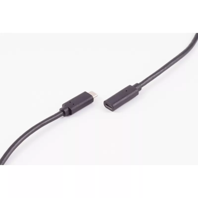 ShiverPeaks BS13-44025 USB 3.2 Gen 2 USB-C verlengkabel 1m zwart