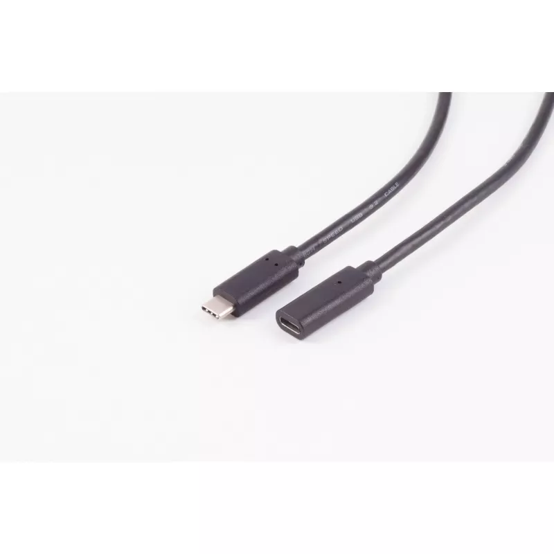 ShiverPeaks BS13-44025 USB 3.2 Gen 2 USB-C verlengkabel 1m zwart