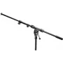 König & Meyer 211/1 telescoop-microfoonstatief met giek 3/8 inch zwart 21110-300-55
