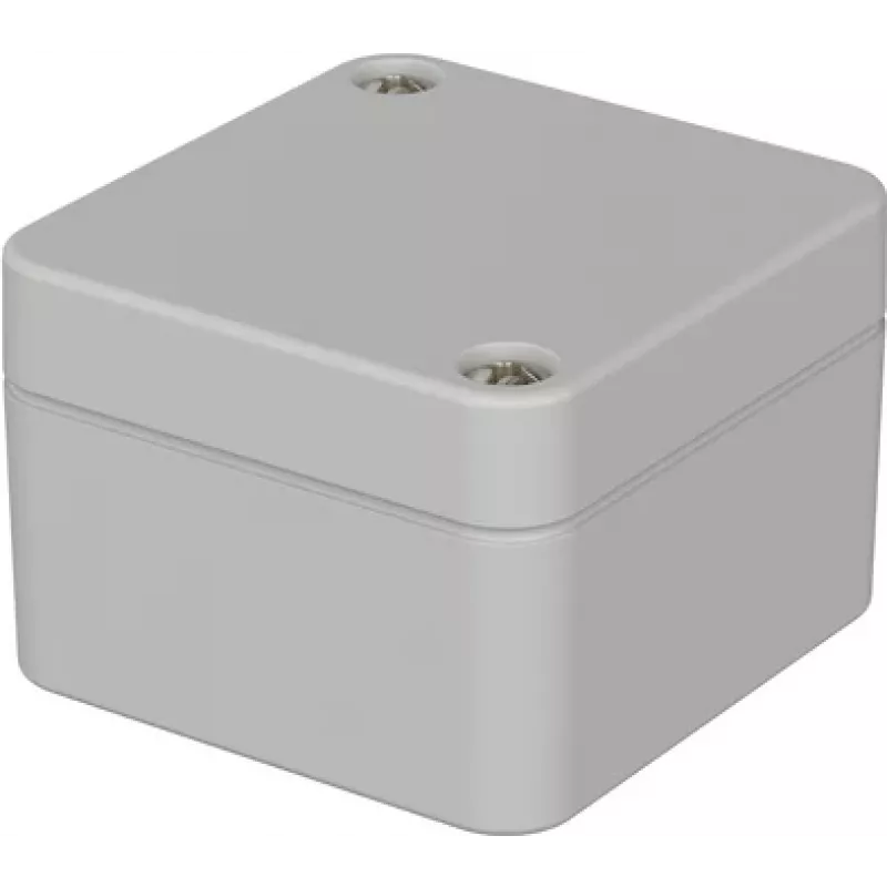 Bopla 02205000 EUROMAS M 205 universele behuizing, polycarbonaat, 52 x 50 x 35 mm, lichtgrijs