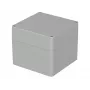 Bopla 02228000 EUROMAS M 228 universele behuizing, polycarbonaat, 122 x 120 x 105 mm, lichtgrijs