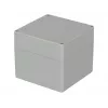 Bopla 02228000 EUROMAS M 228 universele behuizing, polycarbonaat, 122 x 120 x 105 mm, lichtgrijs