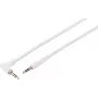 S CONN MAXIMUM CONNECTIVITY 3,5mm haaks naar recht TRS audiokabel, wit, 2m 14-07036
