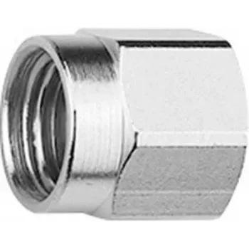 TELEGÄRTNER SMA-beschermkap, goud, schroefbaar, messing, voor SMA-stekker H00040A0001