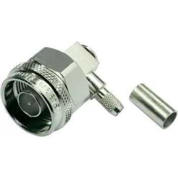 Telegärtner N-stekker haaks krimp voor RG-223/U, RG-142 B/U (J01020A0036)