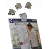 FRANKEN HMC35 magneetclip, 40 x 35 mm, 500 g houdkracht, zilver