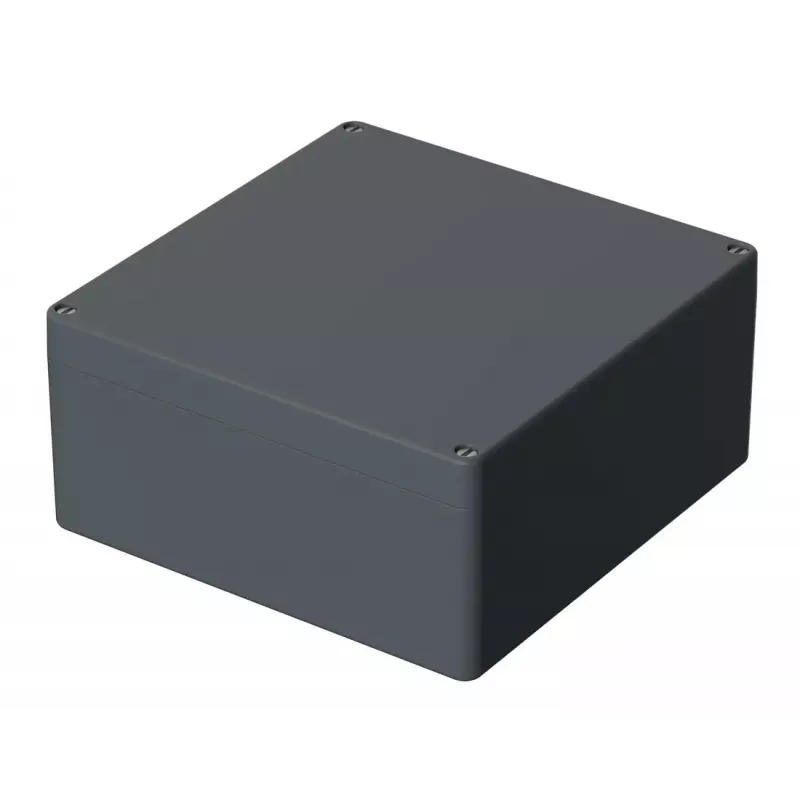 Bopla EUROMAS P 337 universele behuizing 255 x 250 x 121 mm polyester zilvergrijs RAL 7001 4337000