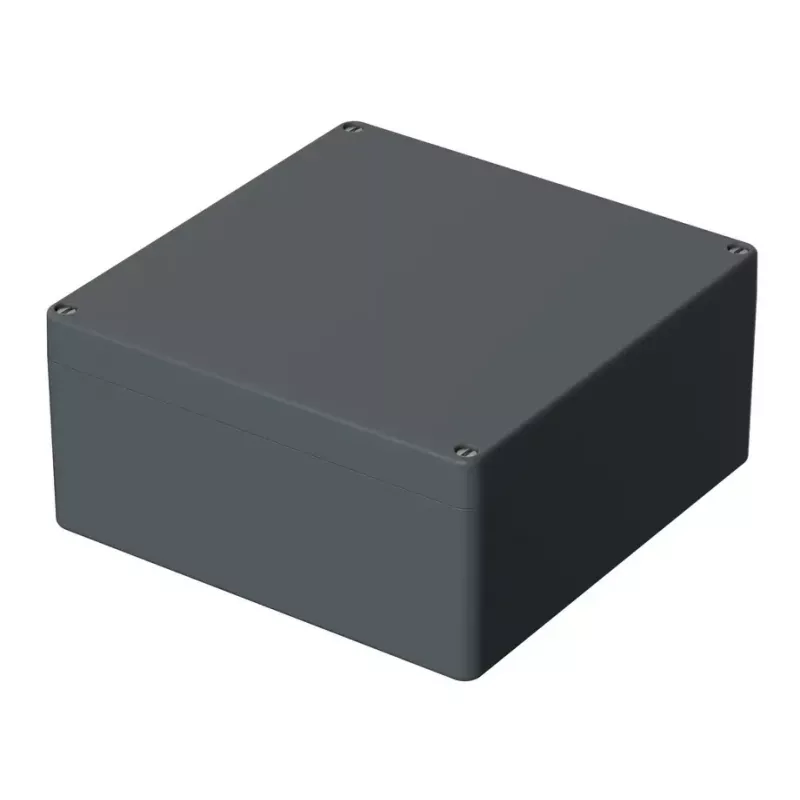 Bopla EUROMAS P 337 universele behuizing 255 x 250 x 121 mm polyester zilvergrijs RAL 7001 4337000