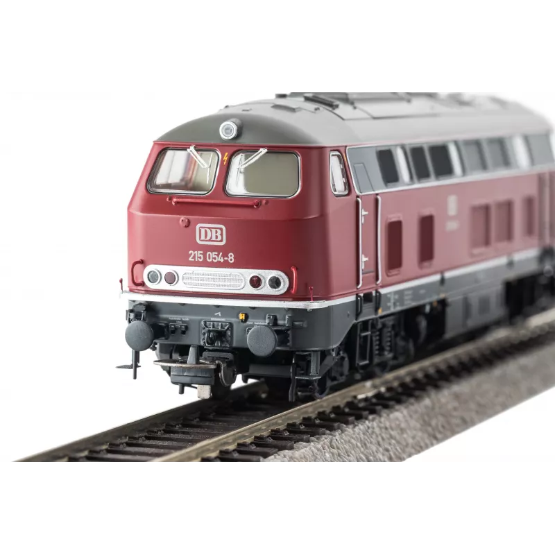 PIKO 22062 H0 sound-diesellocomotief BR 215 DB tijdperk IV met geïntegreerde PIKO sound-decoder