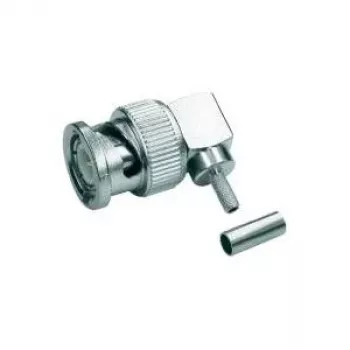 Telegärtner BNC-haakse stekker krimp 50 Ohm voor RG 316/U, RG 174 A/U, RG 188 A/U (J01000A0010)