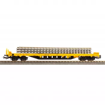 Piko H0 24501 platte wagen DC (Rgs, DB AG, tijdperk VI)