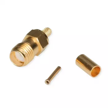 Telegärtner J01151A0051 G7 coaxiale stekker voor RG-316/U, roestvrij staal