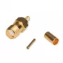Telegärtner J01151A0051 G7 coaxiale stekker voor RG-316/U, roestvrij staal