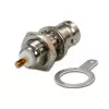 Telegärtner BNC-inbouwbus, geïsoleerd 50 Ohm, witte isolatieringen, Z03 (J01001B1222)