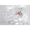 Telegärtner BNC-inbouwbus, geïsoleerd 50 Ohm, rode isolatiefles, Z01 - 1 stuk (J01001C0043)