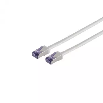 S CONN MAXIMUM CONNECTIVITY Cat. 6A Flex S/FTP patchkabel, 0,5 m, grijs 08-28010