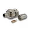 Telegärtner BNC crimpstekker G02 75 Ohm voor RG-59B/U, UG-1789/U, stekker, 5-pack J01002A1288Y