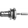 Telegärtner BNC-inbouwbus crimp/crimp 50 Ohm voor RG-316/U, nikkel/goud