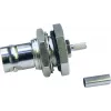Telegärtner BNC-inbouwbus crimp/crimp 50 Ohm voor RG-316/U, nikkel/goud