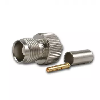 TELEGÄRTNER TNC-bus voor RG-58, 50 Ohm, crimp/soldeer, DC-11 GHz