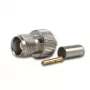 TELEGÄRTNER TNC-bus voor RG-58, 50 Ohm, crimp/soldeer, DC-11 GHz