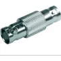 TELEGÄRTNER BNC-bus naar BNC-bus coaxiale adapter, 50 Ohm, vernikkeld messing, rechte huls J01004A0618