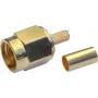 TELEGÄRTNER SMA stekker connector crimp/solderen voor G08 (RD-316) goud J01150A0021