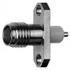 Telegärtner SMA-inbouwbus met flens Z28, goud (standaard) - 5 stuks (J01151A0631)