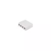 S CONN MAXIMUM CONNECTIVITY Keystone aansluitdoos, 4-poorts, wit 08-10117
