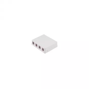 S CONN MAXIMUM CONNECTIVITY Keystone aansluitdoos, 4-poorts, wit 08-10117