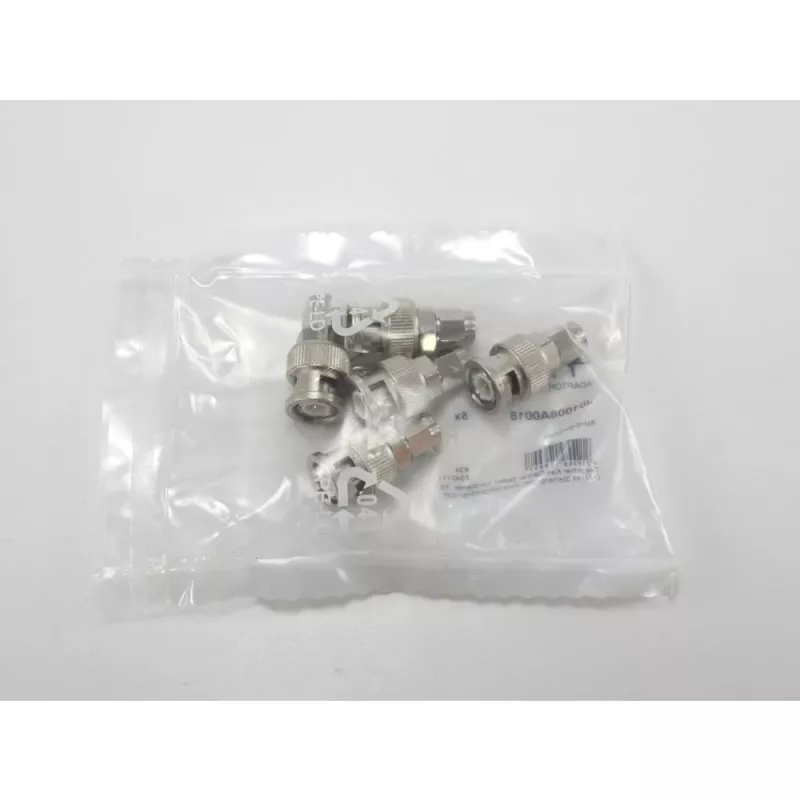 Telegärtner BNC-stekker naar SMA-stekker coaxiale adapter, 50 Ohm, DC-4 GHz, vernikkeld messing J01008A0018