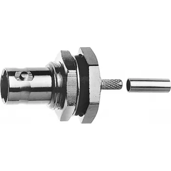 Telegärtner BNC-inbouwbus crimp-connector 75 Ohm voor RG-179 B/U, G04