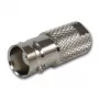 TELEGÄRTNER J01008F0068 BNC-bus naar FME-stekker coaxiale adapter, 50 Ohm, recht, vernikkeld messing