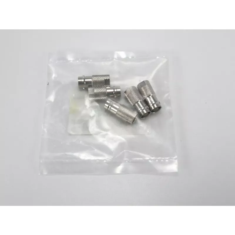 TELEGÄRTNER J01008F0068 BNC-bus naar FME-stekker coaxiale adapter, 50 Ohm, recht, vernikkeld messing