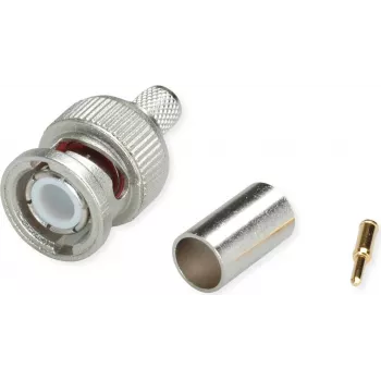 Telegärtner BNC crimpstekker Professional, 50 Ohm, voor LMR-240, 5-pack