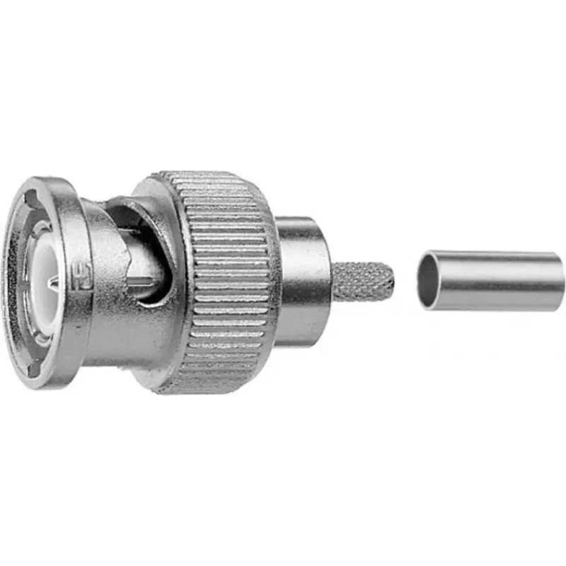 Telegärtner BNC crimpstekker Professional, 50 Ohm, voor LMR-240, 5-pack