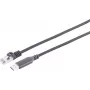 S CONN MAXIMUM CONNECTIVITY USB-A LAN-adapterkabel 1G, USB Type-A naar RJ45, aluminium, zwart, 1,5 m (14-52155)