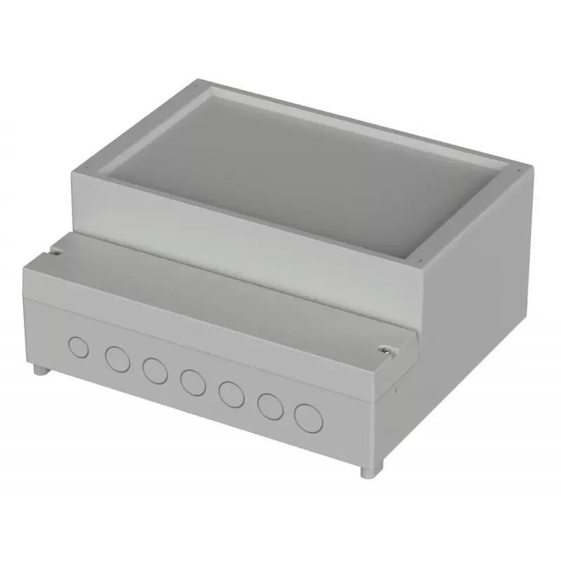 Bopla RCP 250 F besturingsbehuizing 257 x 217 x 112 mm ABS lichtgrijs 41250609